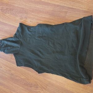 Petit Pois Turtleneck S Green Sleeveless